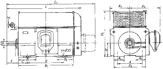 Y��YRϵ���������ஐ��늄�(d��ng)�C(j��)���μ����b�ߴ磨660V��